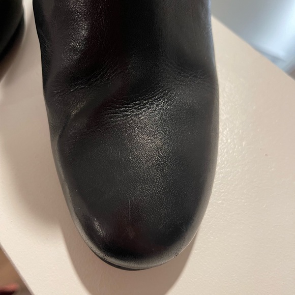 Tory Burch Black Wedge Booties (W7.5) - Picture 3 of 7